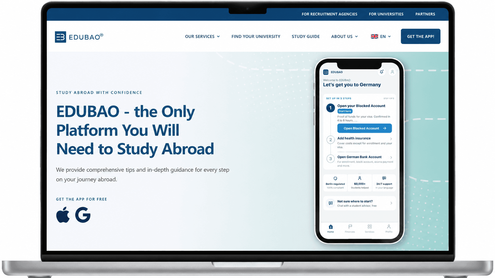 Edubao interface preview